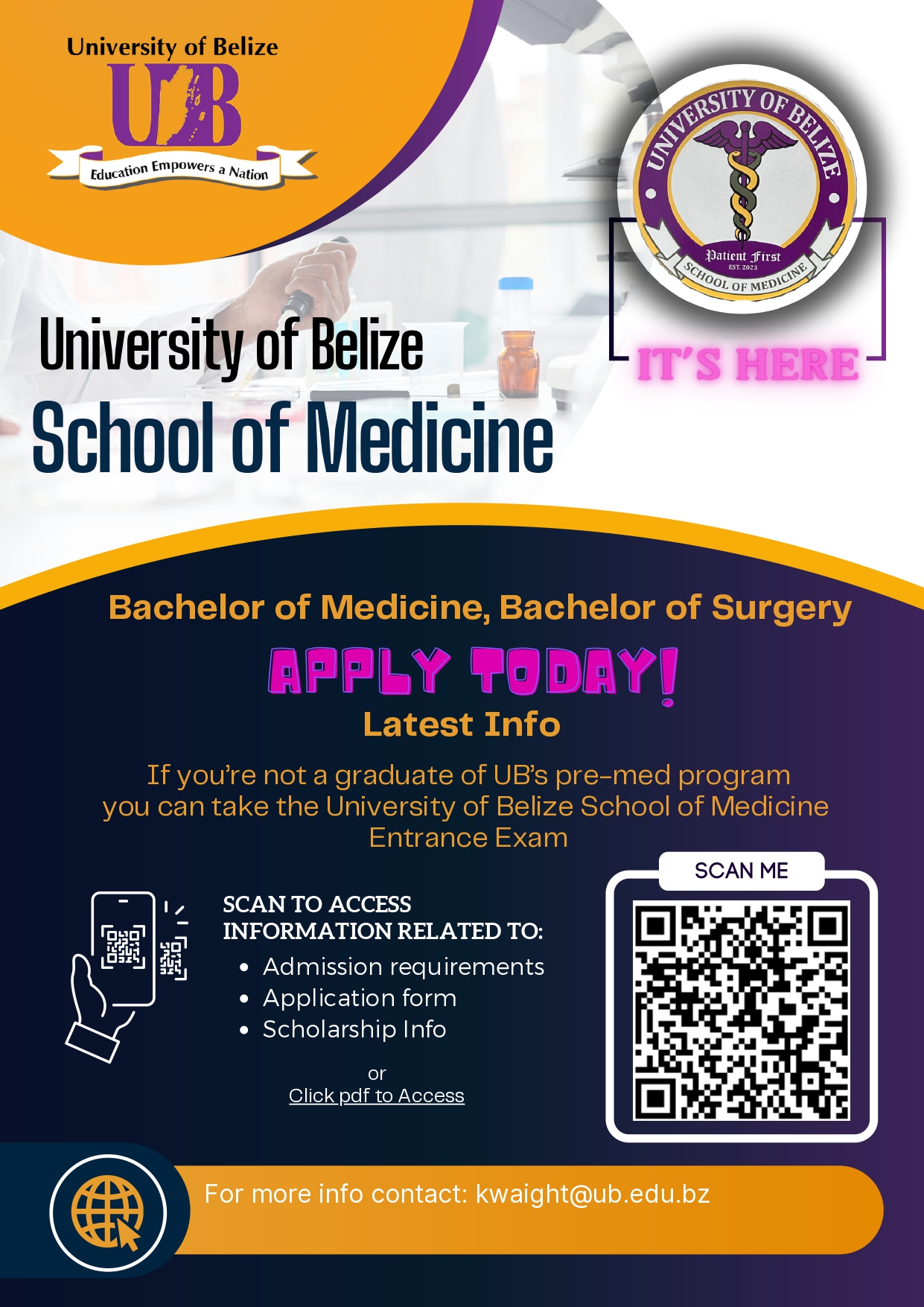 UBSOM Medschool Flyer